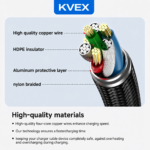 HELIOS 60W C to C Silicone Cable Black 1M