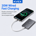 SLATE Series Magnetic Power Bank 5000mAh Dark Gray