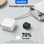 FLOW 45W Type-C GaN Charger with Built-in Type-C Cable(US) Black