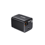 FLOW 45W Type-C GaN Charger with Built-in Type-C Cable(US) Black