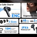 INK ENC In-Ear Wireless Earphone Black