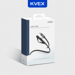 AXIS 240W C to C Bottle Opener Phone Stand Flat Braided Cable Black 1M