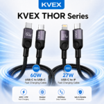 Thor Series 60W C to C Braided Cable Black 1M