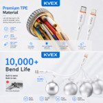 ODIN 60W C to C TPE Cable White 1M