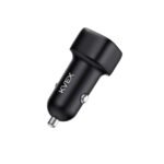 LITE 38W Dual-Port Car (A+C) Charger Black