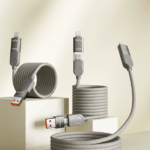 Thor Series 60W 4-in-1 Braided Cable Grey 1M