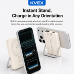 LUMI Magnetic Wireless Charging Stand Power Bank 10000mAh White/Black