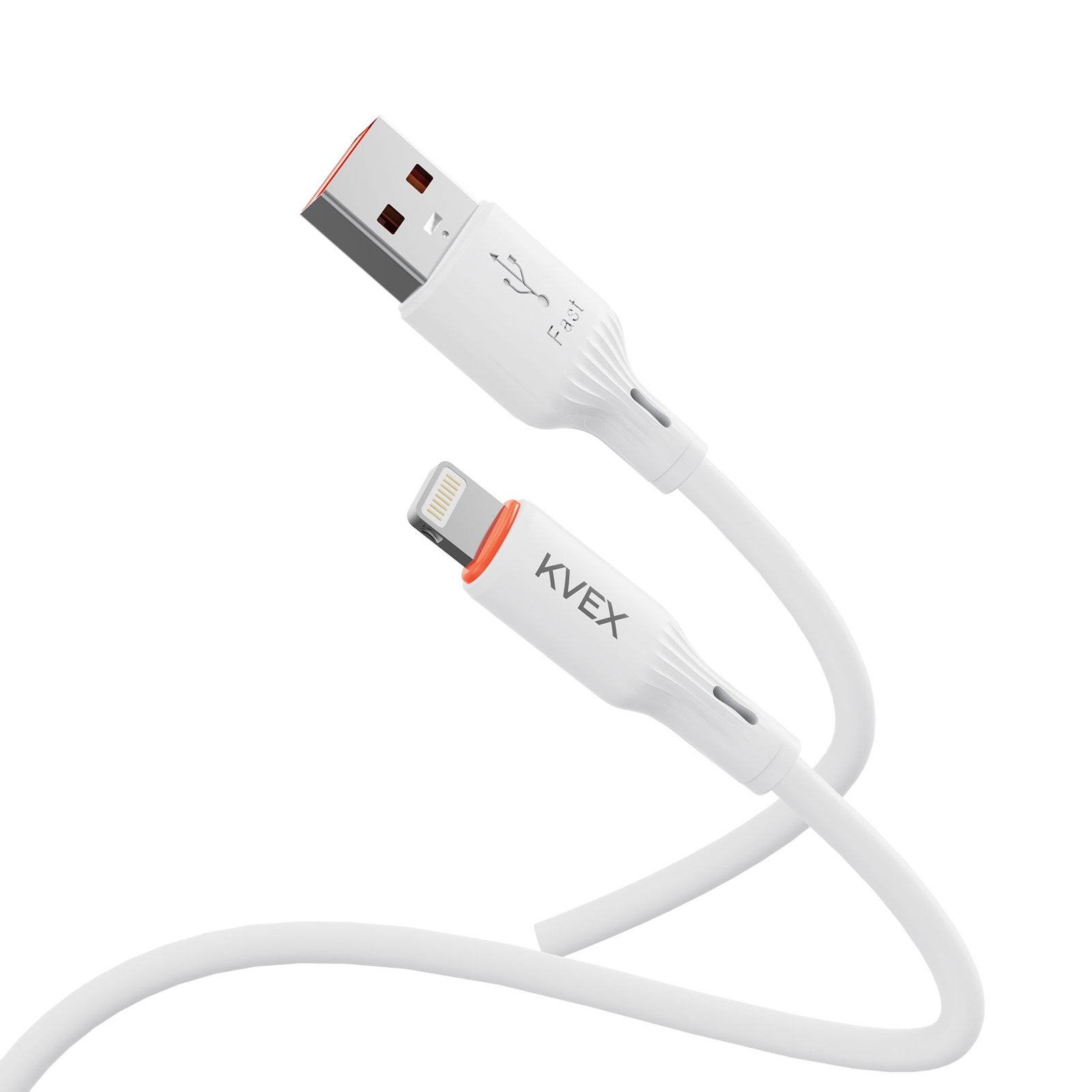 ODIN 2.4A A to L TPE Cable White 1M