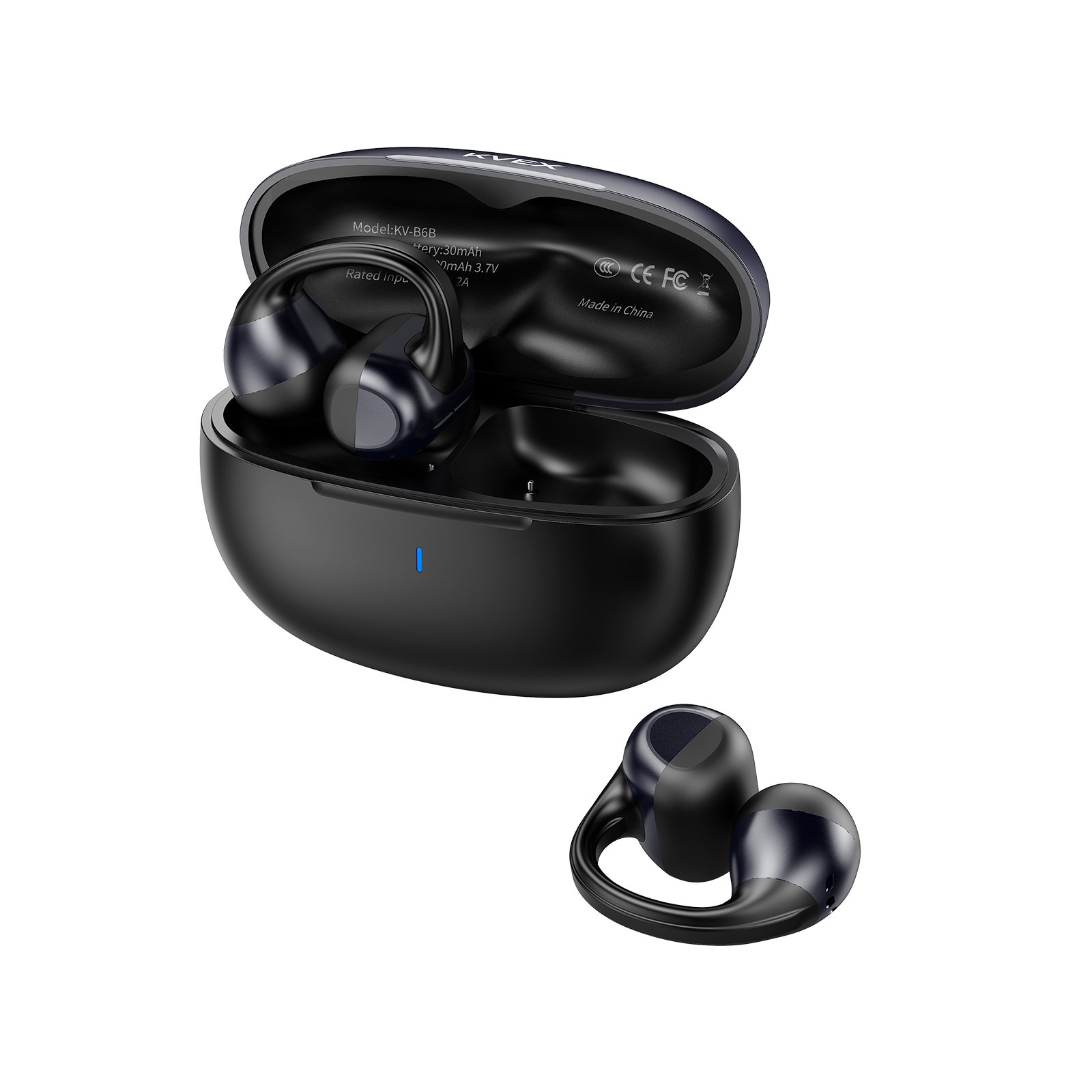 ARC ll OWS Clip-On Wireless Earphone Black
