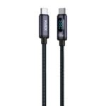 HELIOS 100W C to C Digital Braided Cable Black 1M