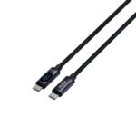 HELIOS 100W C to C Digital Braided Cable Black 1M