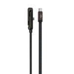 AXIS 240W C to C Bottle Opener Phone Stand Flat Braided Cable Black 1M