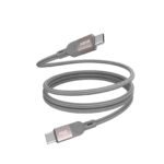 Thor Series 60W C to C Magnetic Braided Cable Grey 1M