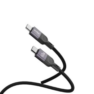 Thor Series 60W C to C Braided Cable Black 1M