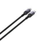 Thor Series 27W C to L Braided Cable Black 1M